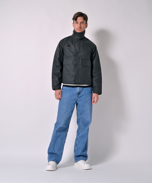 Barbour(バブアー)の「Barbour/バブアー【SPEY / スペイ】ワックス コットン ショート ブルゾン(ブルゾン・メンズ・セージグリーン/ブラック・XL/L/M/S)」の20枚目の写真