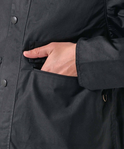 Barbour(バブアー)の「Barbour/バブアー【SPEY / スペイ】ワックス コットン ショート ブルゾン(ブルゾン・メンズ・セージグリーン/ブラック・XL/L/M/S)」の15枚目の写真