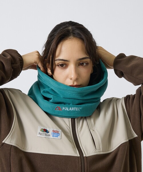 FRUIT OF THE LOOM(フルーツオブザルーム)の「【FRUIT OF THE LOOM / フルーツオブザルーム】 COZY SOFT FLEECE BLOUSON / フルジップ フリース ブルゾン / ユニセックス(ブルゾン・メンズ・アイボリー/ブラック/ブラウン・XL/L/M)」の16枚目の写真