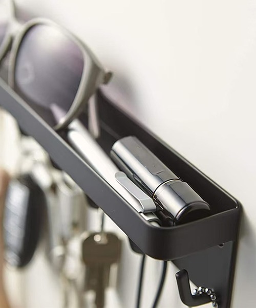 CALIFORNIA OUTFITTERS（カリフォルニア アウトフィッターズ）の「12D46-KR ウォールシェルフ キーフック 収納ホルダー（キーホルダー・レディース・ブラック/ホワイト・ONESIZE）」の7枚目の写真