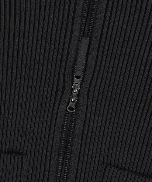 MAHAGRID(マハグリッド)の「mahagrid 『mahagrid/マハグリッド』 Two-Tone Zip-Up Cardigan/短丈ツートンジップアップカーディガン(カーディガン/ボレロ・レディース・ブルー/ブラック・S/L)」の21枚目の写真