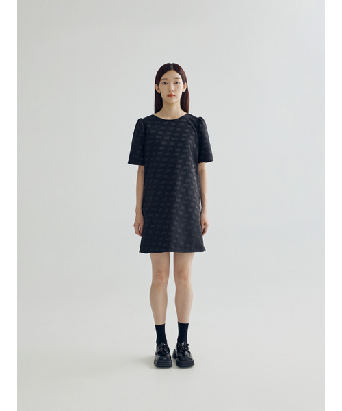 BOMNAL BOUTIQUE(ボムナルブティック)の「ブリックミニドレス_ブラック(ワンピース・レディース・その他・SMALL/MEDIUM)」の1枚目の写真