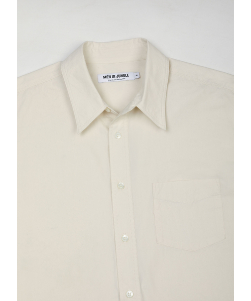 MEN IN JUNGLE(マンインジャングル)の「ラッスリングステッチシャツ - アイボリー(シャツ/ブラウス・メンズ・その他・LARGE/X-LARGE)」の5枚目の写真