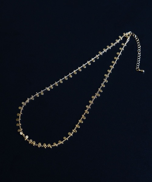 A part by（アパートバイ）の「ディスクチェーンネックレス（ネックレス・レディース・シルバー/ゴールド・FREE）」の2枚目の写真
