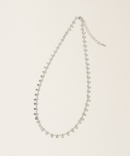 A part by（アパートバイ）の「ディスクチェーンネックレス（ネックレス・レディース・シルバー/ゴールド・FREE）」の3枚目の写真