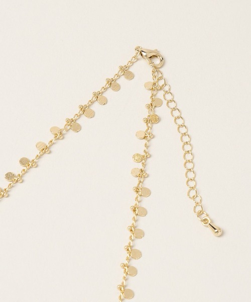A part by（アパートバイ）の「ディスクチェーンネックレス（ネックレス・レディース・シルバー/ゴールド・FREE）」の7枚目の写真