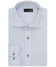 TAKA-Q（タカキュー）の「【綿混 ノンアイロン】タカキュー カッタウェイ ビジネス ドレス 長袖 ワイシャツ（ビジネスシャツ）」