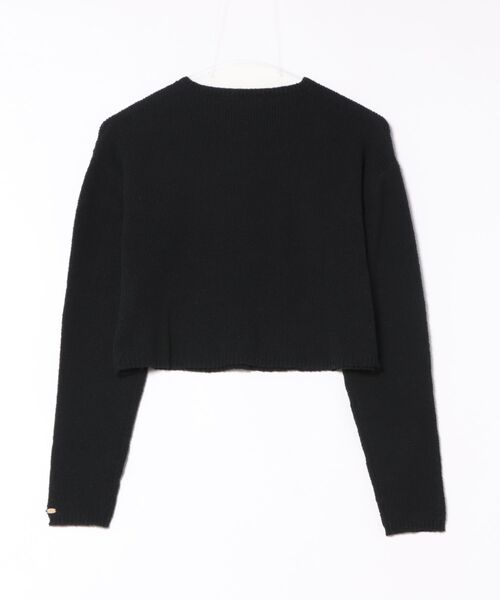 LUDICRUM(ルーディクルム)の「Loop yarn knit cardigan(カーディガン/ボレロ・レディース・ピンク/ブラック/オフホワイト・FREE)」の17枚目の写真