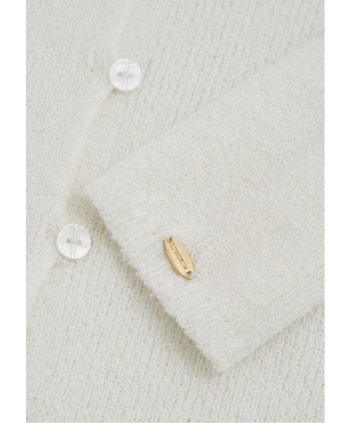 LUDICRUM(ルーディクルム)の「Loop yarn knit cardigan(カーディガン/ボレロ・レディース・ピンク/ブラック/オフホワイト・FREE)」の16枚目の写真