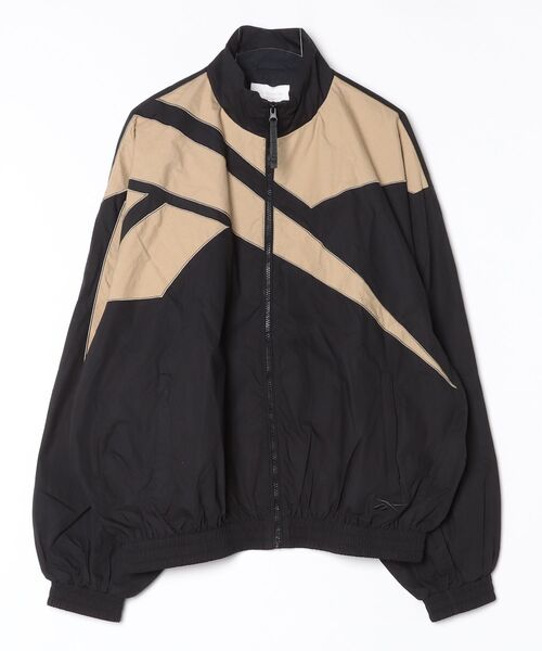 Reebok(リーボック)の「REEBOK UNISEX ICON REMIX TRACK JACKET RMBD00HC99FAB0021061(ブルゾン・メンズ・ブラック・L)」の1枚目の写真