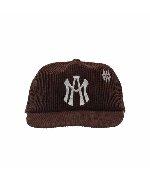 AFTERMATH(アフターマス)の「ATM LOGO CORDUROY BALL CAP BROWN(キャップ・レディース・ブラウン・ONE SIZE)」の2枚目の写真