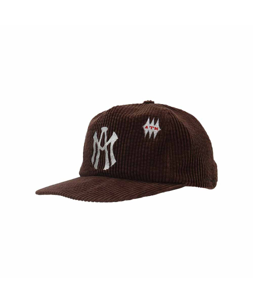 AFTERMATH(アフターマス)の「ATM LOGO CORDUROY BALL CAP BROWN(キャップ・レディース・ブラウン・ONE SIZE)」の6枚目の写真