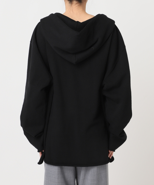CITYSHOP(シティーショップ)の「HOODIE SWEAT SHIRT:スウェット(スウェット・レディース・ブラック/ホワイト・FREE)」の18枚目の写真
