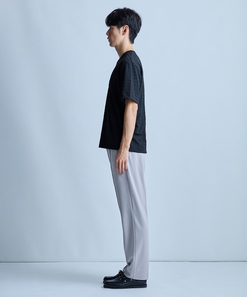 UNION STATION(ユニオンステーション)の「【セットアップ対応】センタークリースジャージパンツ〈イージーケア〉(その他パンツ・メンズ・グレー/ブラック/ブラウン・S/M/L)」の17枚目の写真
