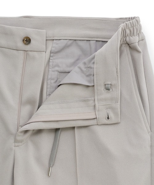 UNION STATION(ユニオンステーション)の「【セットアップ対応】センタークリースジャージパンツ〈イージーケア〉(その他パンツ・メンズ・グレー/ブラック/ブラウン・S/M/L)」の14枚目の写真