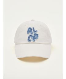 ALLINCOMPLETE（オールインコンプリート）の「[男女共用] ALCPアップリケウォッシュボールキャップ（クリーム）（キャップ）」