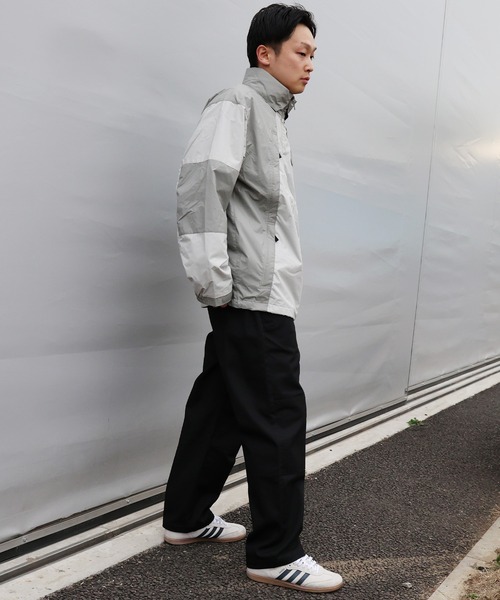 THE NORTH FACE(ザノースフェイス)の「THE NORTH FACE/ザ・ノース・フェイス ブルゾン メンズ チムニーウインドジャケット NP22650(ブルゾン・メンズ・アイボリー/ダークグレー・L/XL/M)」の19枚目の写真