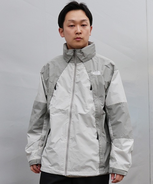 THE NORTH FACE(ザノースフェイス)の「THE NORTH FACE/ザ・ノース・フェイス ブルゾン メンズ チムニーウインドジャケット NP22650(ブルゾン・メンズ・アイボリー/ダークグレー・L/XL/M)」の6枚目の写真