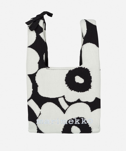 Unikko / Knitted Mini Tote bag（トートバッグ）｜marimekko