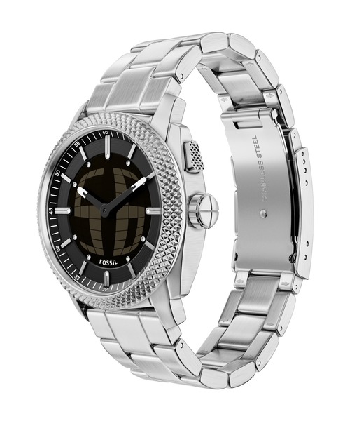 FOSSIL(フォッシル)の「フォッシル Bic Tic ビッグティック 腕時計 メンズ アナデジ ステンレス FS6155(アナログ腕時計・メンズ・シルバー・FREE)」の7枚目の写真