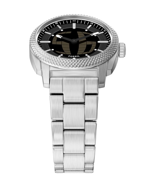 FOSSIL(フォッシル)の「フォッシル Bic Tic ビッグティック 腕時計 メンズ アナデジ ステンレス FS6155(アナログ腕時計・メンズ・シルバー・FREE)」の8枚目の写真