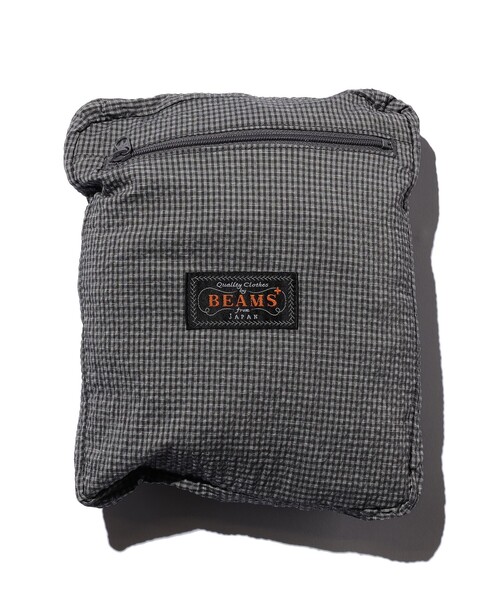 BEAMS PLUS（ビームスプラス）の「2 Pleats Anywhere(wear) Seersucker Plaid（その他パンツ・メンズ・グレー/ネイビー・X-LARGE/LARGE/MEDIUM/SMALL）」の13枚目の写真