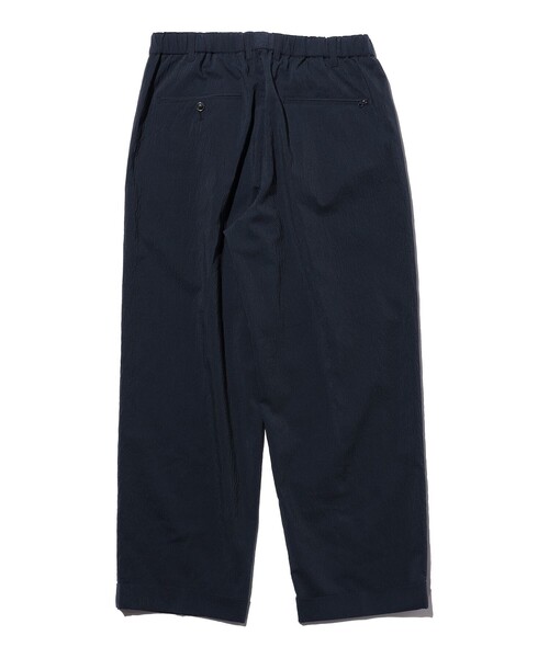BEAMS PLUS（ビームスプラス）の「2 Pleats Anywhere(wear) Seersucker Plaid（その他パンツ・メンズ・グレー/ネイビー・X-LARGE/LARGE/MEDIUM/SMALL）」の19枚目の写真