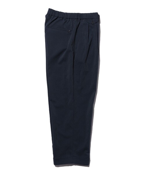 BEAMS PLUS（ビームスプラス）の「2 Pleats Anywhere(wear) Seersucker Plaid（その他パンツ・メンズ・グレー/ネイビー・X-LARGE/LARGE/MEDIUM/SMALL）」の21枚目の写真