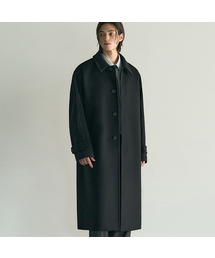 ROTEMBER（ローテンバー）の「カシミヤオーバーサイズミニマルバルマカンコート[ブラック]（チェスターコート）」