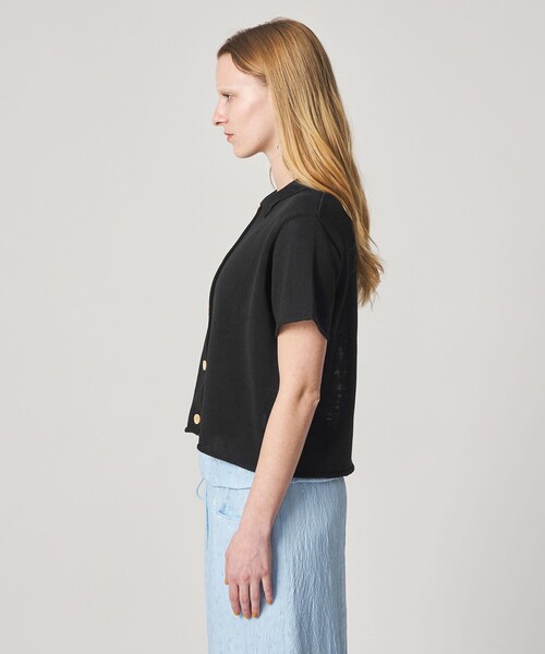Steven Alan(スティーブンアラン)の「<Steven Alan>コットン ショートスリーブ カーディガン(ニット/セーター・レディース・オフホワイト/ブラック・FREE)」の16枚目の写真