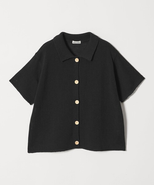 Steven Alan＞コットン ショートスリーブ カーディガン（ニット