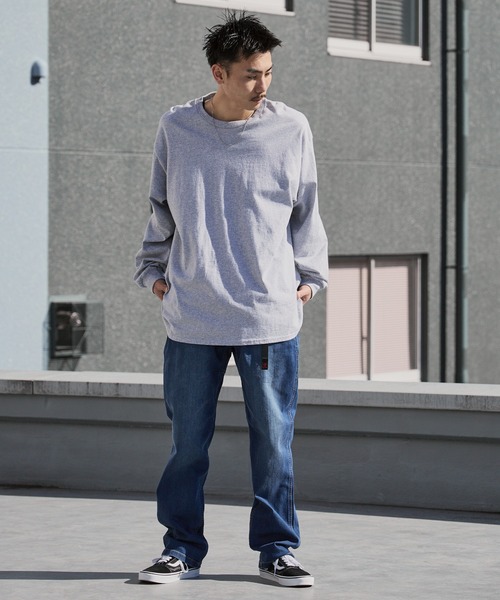 Gramicci（グラミチ）の「Gramicci/グラミチ STRETCH DENIM NN-PANT CROPPED ウェビングベルト ウォッシュ加工 ストレッチデニムパンツ 2026年 夏 夏服 秋服（デニムパンツ・メンズ・ブルー/ダークブルー/ワンウォッシュ・S/M/L/XL）」の19枚目の写真