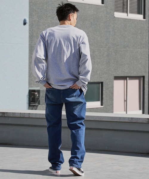 Gramicci（グラミチ）の「Gramicci/グラミチ STRETCH DENIM NN-PANT CROPPED ウェビングベルト ウォッシュ加工 ストレッチデニムパンツ 2026年 夏 夏服 秋服（デニムパンツ・メンズ・ブルー/ダークブルー/ワンウォッシュ・S/M/L/XL）」の21枚目の写真