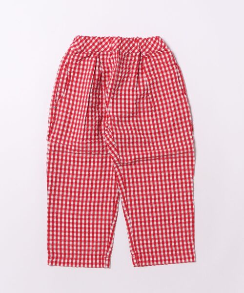 RAGMART(ラグマート)の「チェック10分丈パンツ(その他パンツ・キッズ・レッド/グリーン/イエロー・130cm/120cm/110cm/100cm)」の3枚目の写真