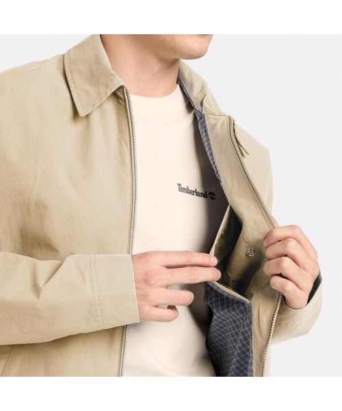 Timberland(ティンバーランド)の「DWR コットン ボンバー メンズ(MA-1・メンズ・ベージュ・LARGE/MEDIUM/X-LARGE)」の3枚目の写真
