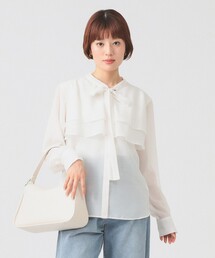 Ray BEAMS | ボウタイ Wヨーク ブラウス(シャツ/ブラウス)