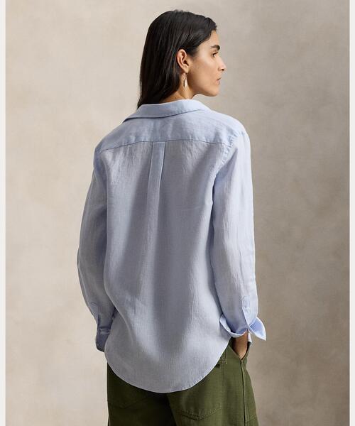 クラシック フィット リネン シャツ(シャツ/ブラウス)|POLO RALPH クラシック フィット リネン シャツ(シャツ/ブラウス)|POLO RALPH