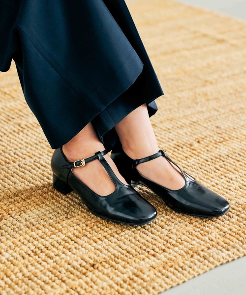 GLOBAL WORK（グローバルワーク）の「菅谷梨沙子さんコラボ/Tストラップパンプス/643219（パンプス・レディース・ブラック・LARGE/MEDIUM）」の6枚目の写真