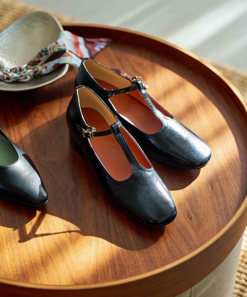 GLOBAL WORK（グローバルワーク）の「菅谷梨沙子さんコラボ/Tストラップパンプス/643219（パンプス・レディース・ブラック・LARGE/MEDIUM）」の7枚目の写真