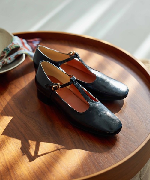 GLOBAL WORK（グローバルワーク）の「菅谷梨沙子さんコラボ/Tストラップパンプス/643219（パンプス・レディース・ブラック・LARGE/MEDIUM）」の8枚目の写真