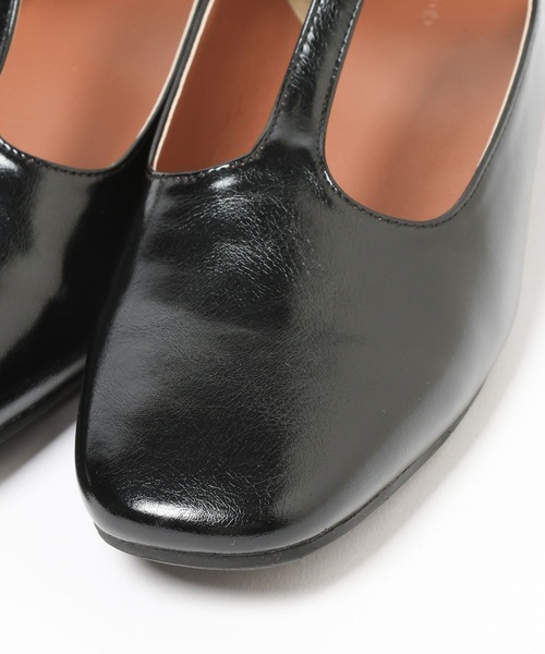 GLOBAL WORK（グローバルワーク）の「菅谷梨沙子さんコラボ/Tストラップパンプス/643219（パンプス・レディース・ブラック・LARGE/MEDIUM）」の15枚目の写真