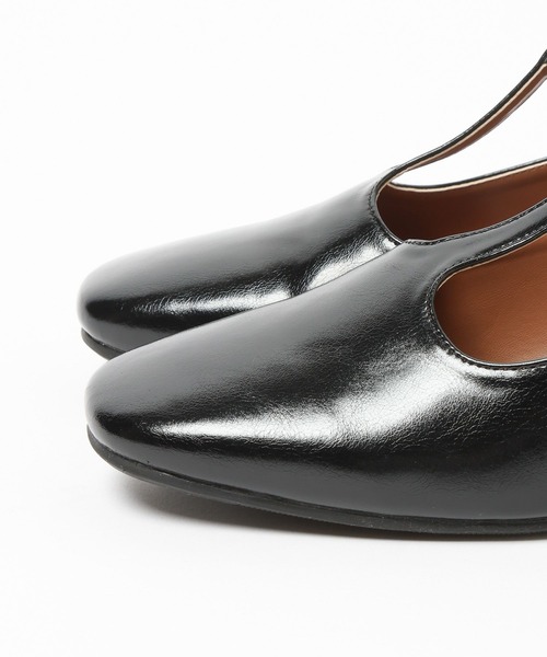 GLOBAL WORK（グローバルワーク）の「菅谷梨沙子さんコラボ/Tストラップパンプス/643219（パンプス・レディース・ブラック・LARGE/MEDIUM）」の16枚目の写真