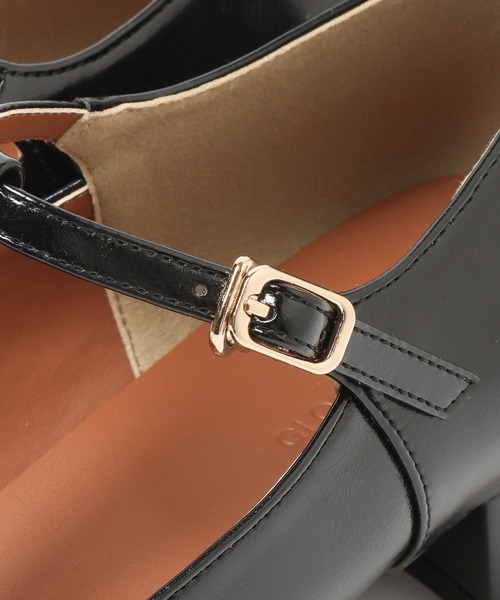 GLOBAL WORK（グローバルワーク）の「菅谷梨沙子さんコラボ/Tストラップパンプス/643219（パンプス・レディース・ブラック・LARGE/MEDIUM）」の18枚目の写真