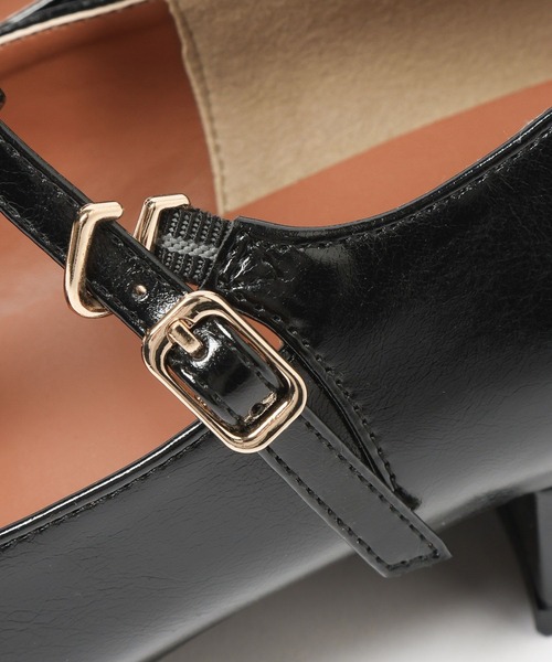 GLOBAL WORK（グローバルワーク）の「菅谷梨沙子さんコラボ/Tストラップパンプス/643219（パンプス・レディース・ブラック・LARGE/MEDIUM）」の19枚目の写真