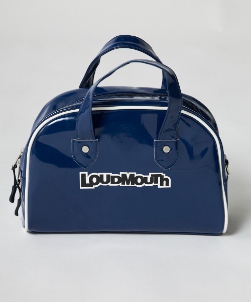 Loudmouth(ラウドマウス)の「LOUDMOUTH/ラウドマウス ゴルフウェア エナメル調 合成皮革 ロゴ ハンドバッグ カートバッグ(ハンドバッグ・レディース・グリーン/ネイビー/イエロー/オレンジ/オフホワイト・FREE)」の20枚目の写真