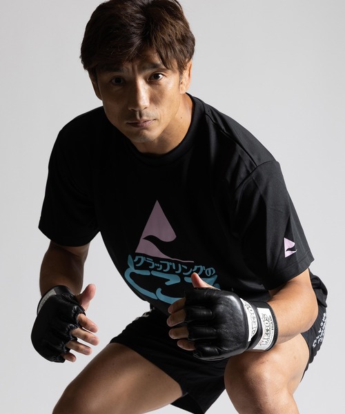 reversal.dogi.design.works(リバーサル・ドーギ・デザイン・ワークス)の「<reversal/リバーサル>グラップリングのところDRY MESH TEE X rvddw(Tシャツ/カットソー・メンズ・ホワイト/ブラック・SMALL/MEDIUM/LARGE/X-LARGE/XX-LARGE)」の2枚目の写真