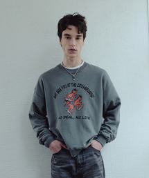 MODNINE（モディナイン）の「Cross Road 01 - Sweat Shirt（スウェット）」