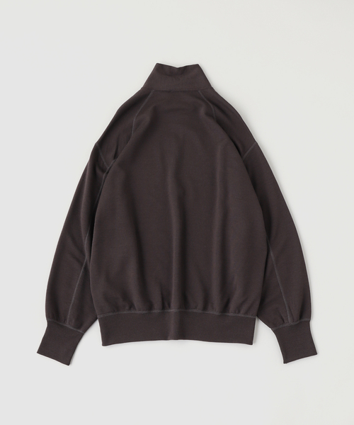 Product Twelve(プロダクトトゥエルブ)の「Product Twelve(プロダクトトゥエルブ)Super 140's Melino Wool Half Zip(その他アウター・メンズ・ブラウン・2/1)」の2枚目の写真
