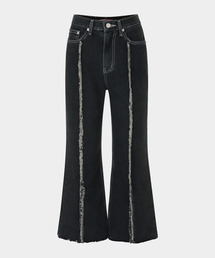 KISYNING（キシニング）の「24s denim line play bootcut (black)（デニムパンツ）」