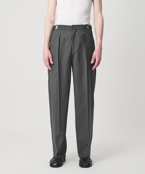 LOEFF(ロエフ)の「【別注】<BEAUTY&YOUTH × LOEFF>トロピカルウール アジャスタブル パンツ MENS(その他パンツ・メンズ・オリーブ・0/2/1)」の6枚目の写真